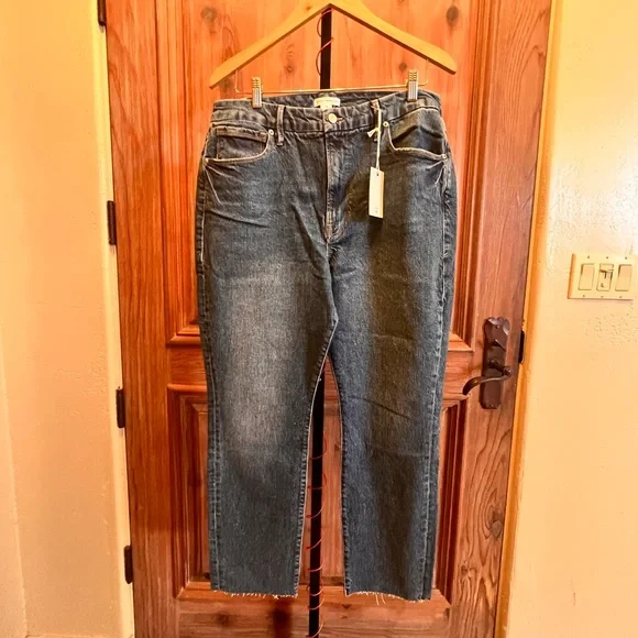 NWT Good American BLUE940  jeans Good Classic - Picture 6 of 8